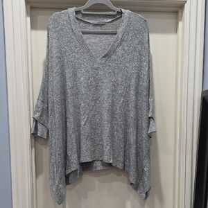 Cherish OVERSIZED Gray Knit Sweater